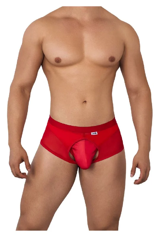 CandyMan 99629 Trunk and Thong Set Red