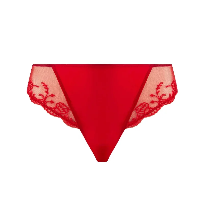 Lise Charmel Splendeur Soie Fancy brief Rouge