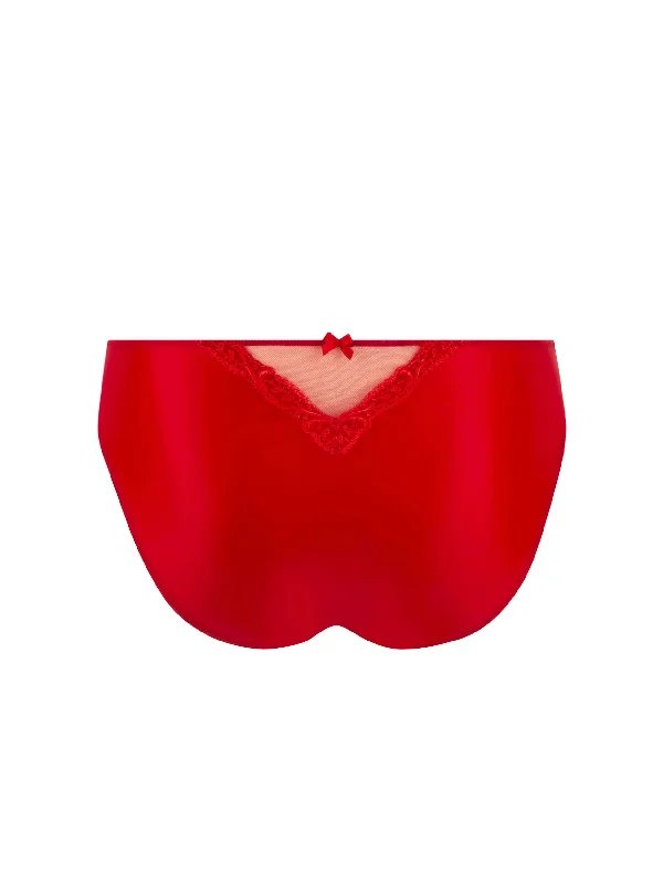 Lise Charmel Splendeur Soie Fancy brief Rouge