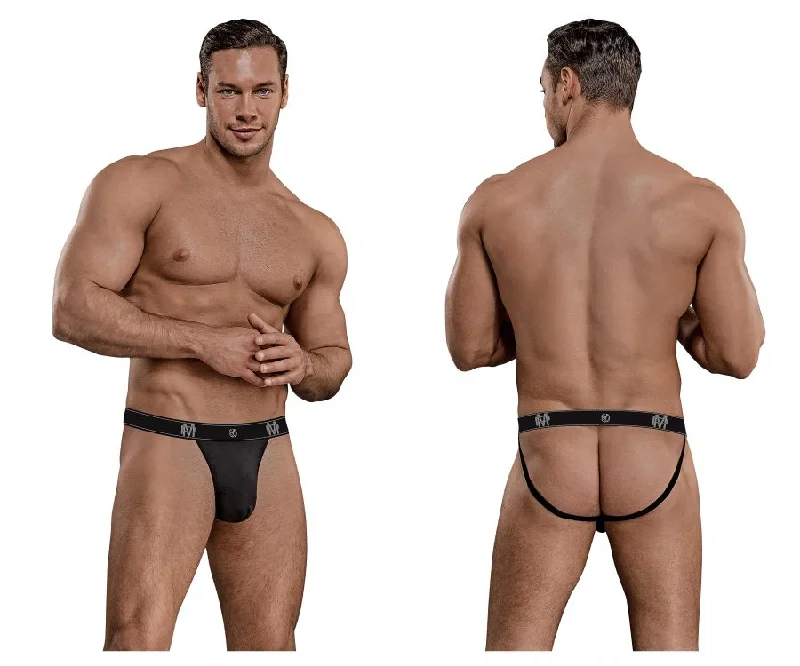 Male Power 349-253 Bamboo Sport Jock Color Black