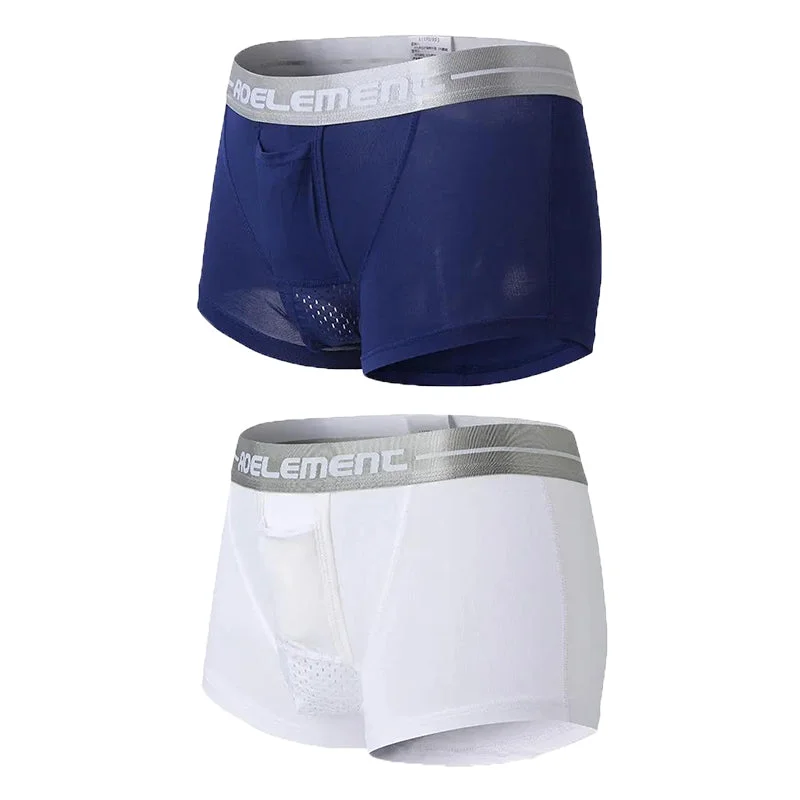 2 Pack Modal Stretch Separate Pouch Boxer Briefs