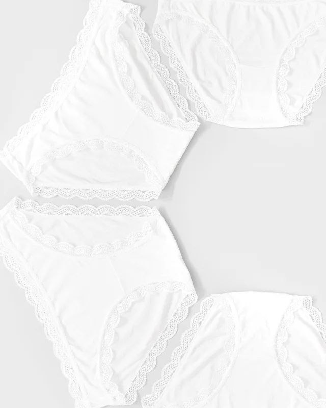 The Original Brief Four Pack - White