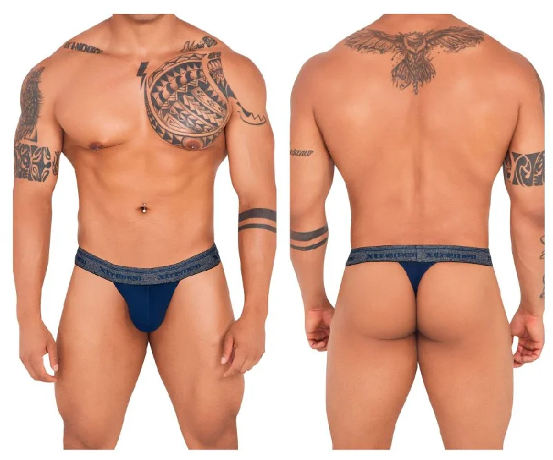 Xtremen 91141 Ultra-soft Thongs Dark Blue